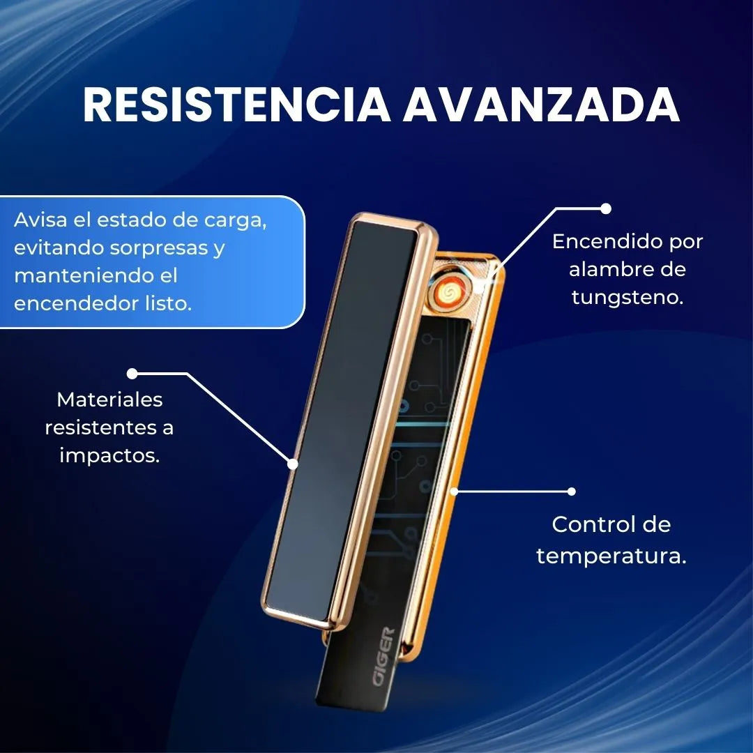 Luminara™ | Resistente al viento y salpicaduras Negro