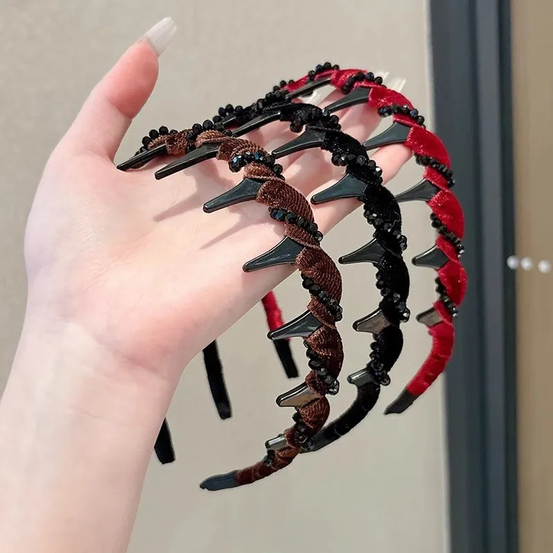 PearLift™ Diadema Vintage de Perlas (set de 3 unidades)