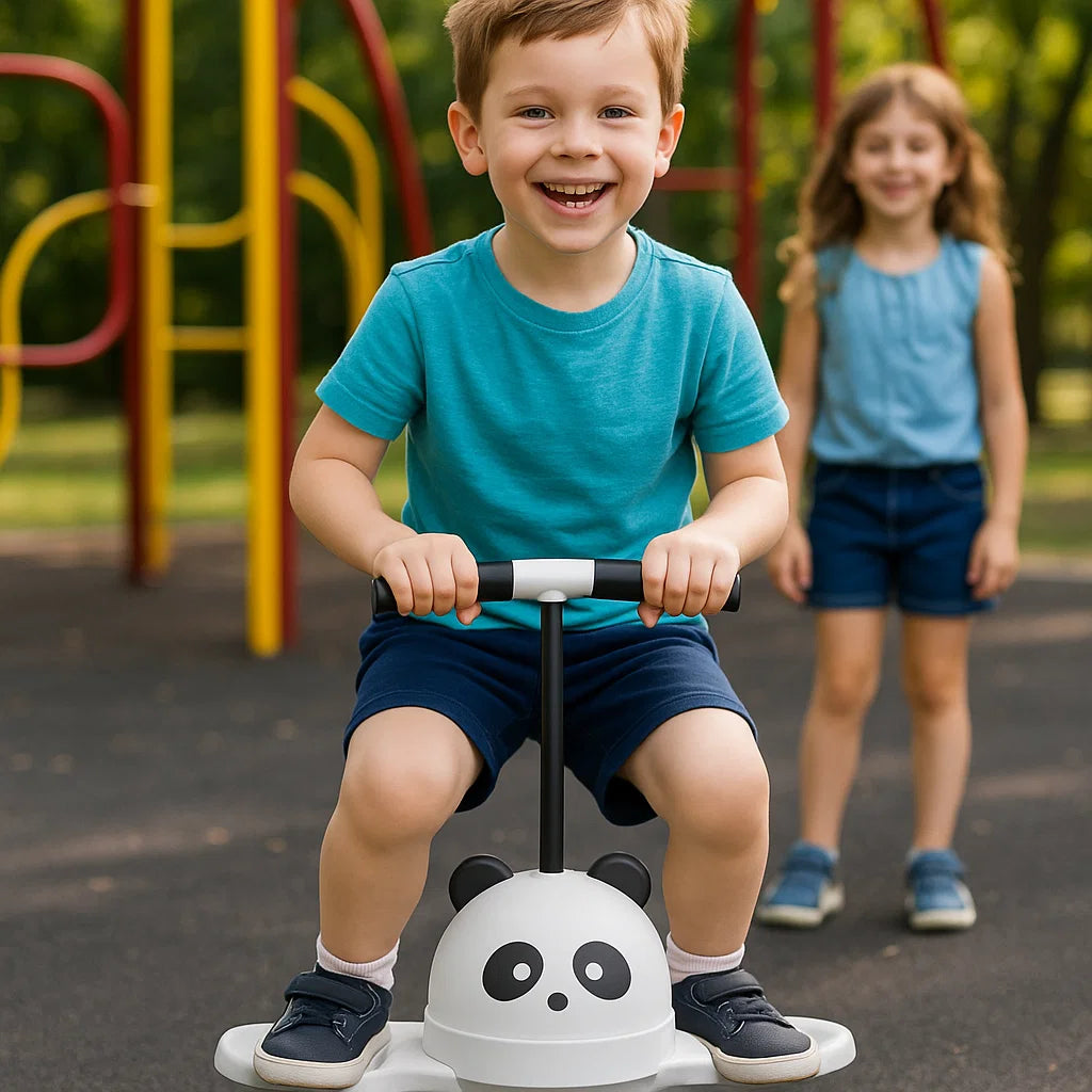 -Panda Saltarín CON LUCES LED-