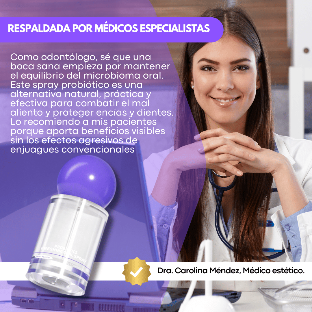 FreshBio™ Spray Oral Para Mal Aliento