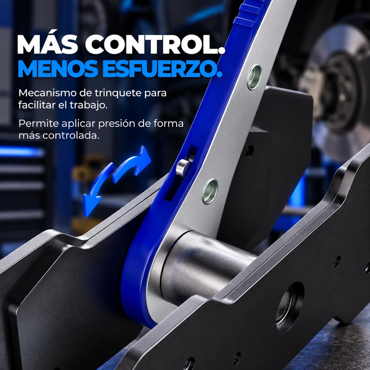 🚗BrakePress Pro™ Prensa para Pistones de Freno 360°🛑
