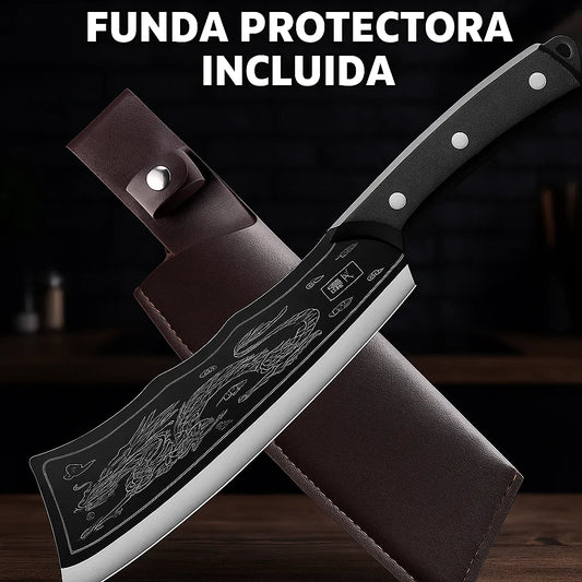 Cut Samurai™-Cuchillo Grande con Dragon -