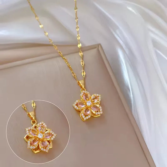 Collar Princesa Mulan + Tarjeta y Caja de Regalo