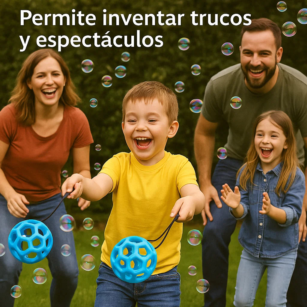 MagicBubble™ Juguete de Burbujas Giratorias
