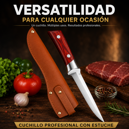 ProCut™ Cuchillo PRO Profesional con Funda Protectora🔪