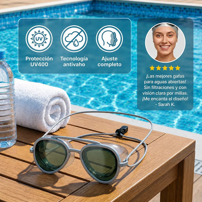 SwimAviator Pro™ Gafas de Natación Antiempañantes