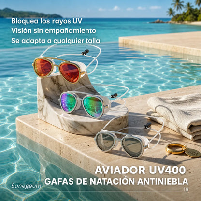SwimAviator Pro™ Gafas de Natación Antiempañantes