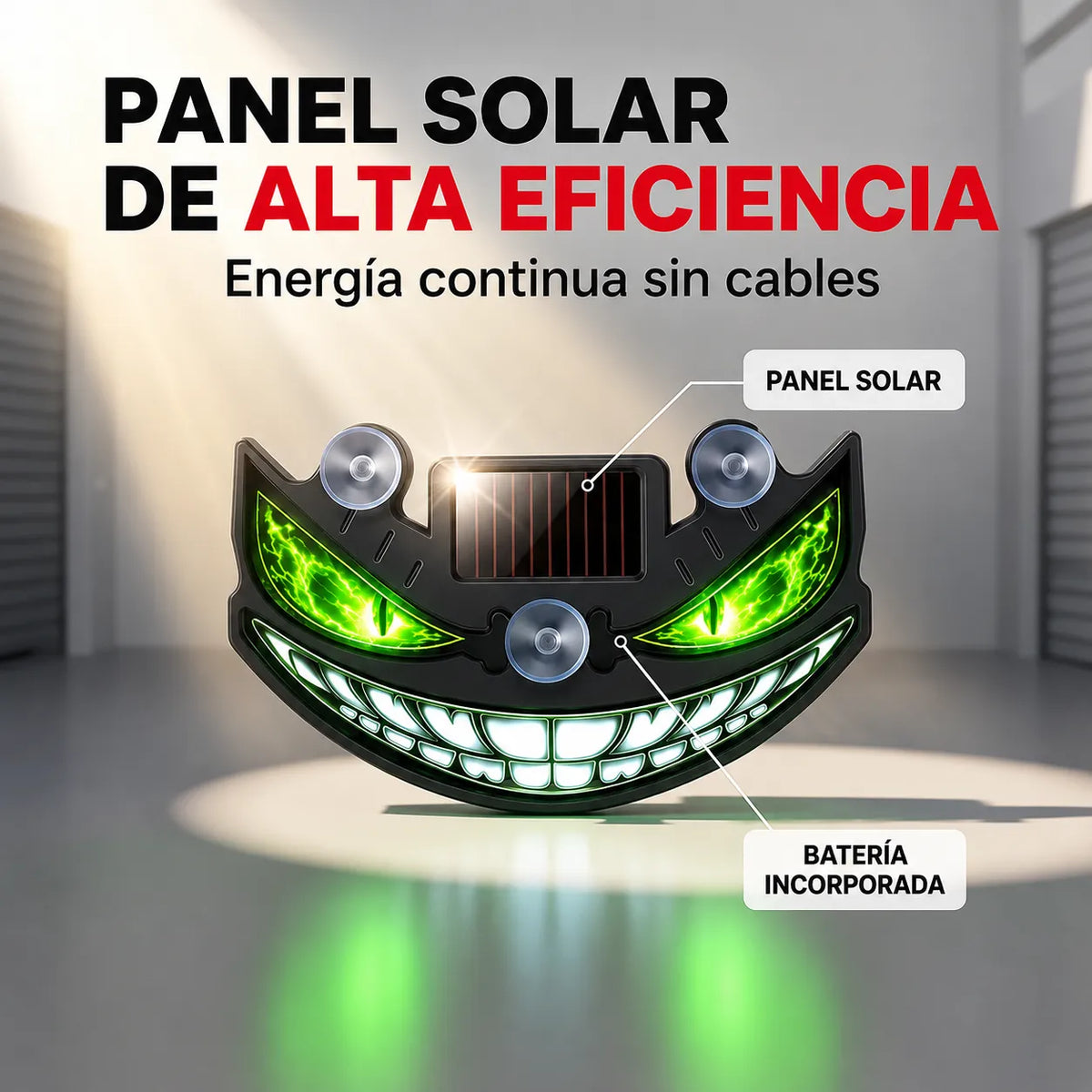 DevilEye Solar™ Luz de Advertencia con Panel Solar para carro🚨🚗