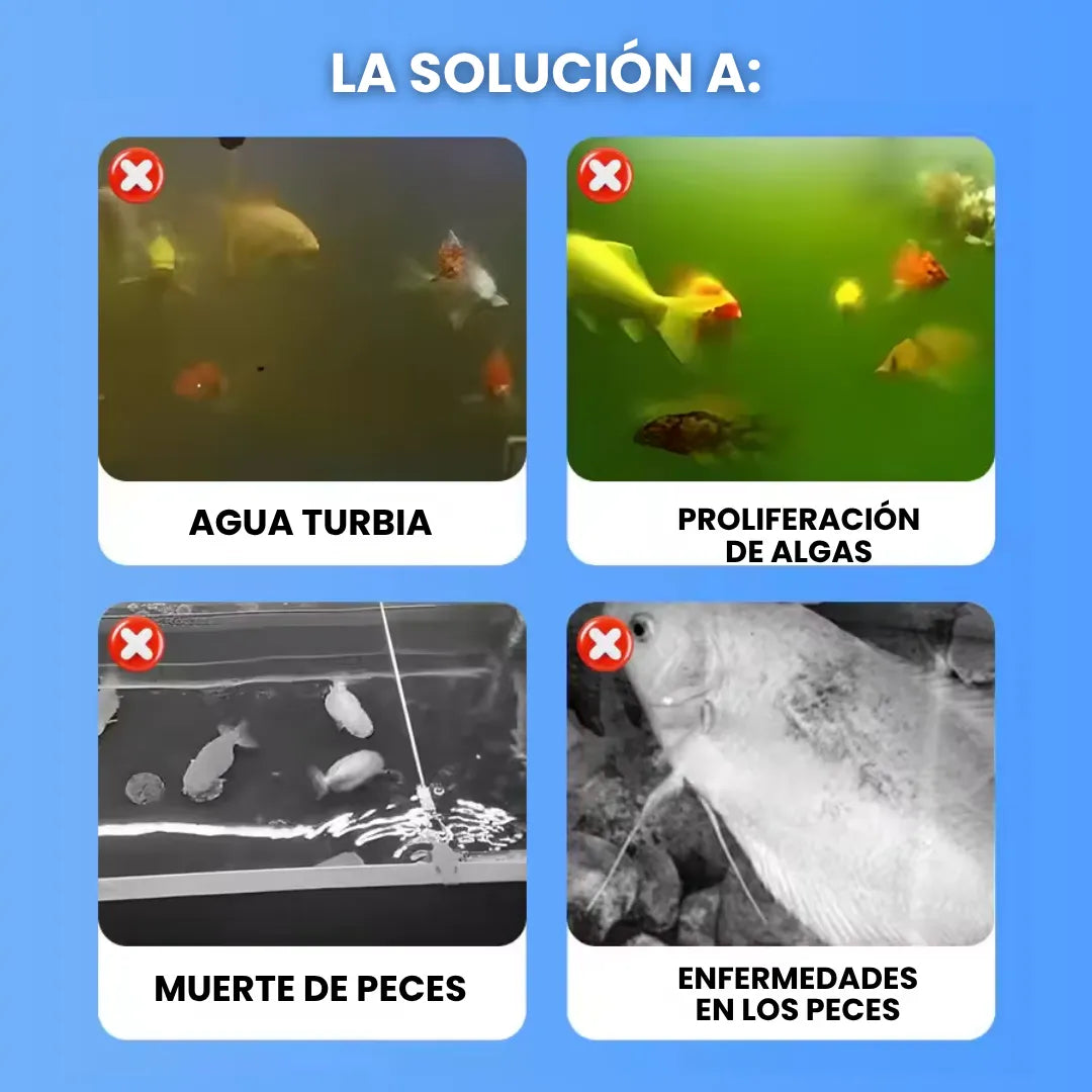 BioDrop ™ Potente limpiador de agua para acuarios (OFERTA X 2 unidades)