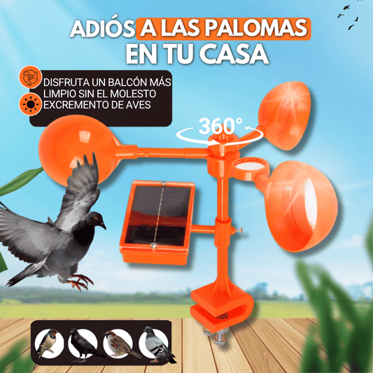 🕊️ BirdShield Pro™ Reflector Repelente de Aves