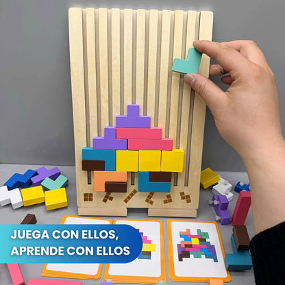 BrainStack™ Juguete Apilable Montessori