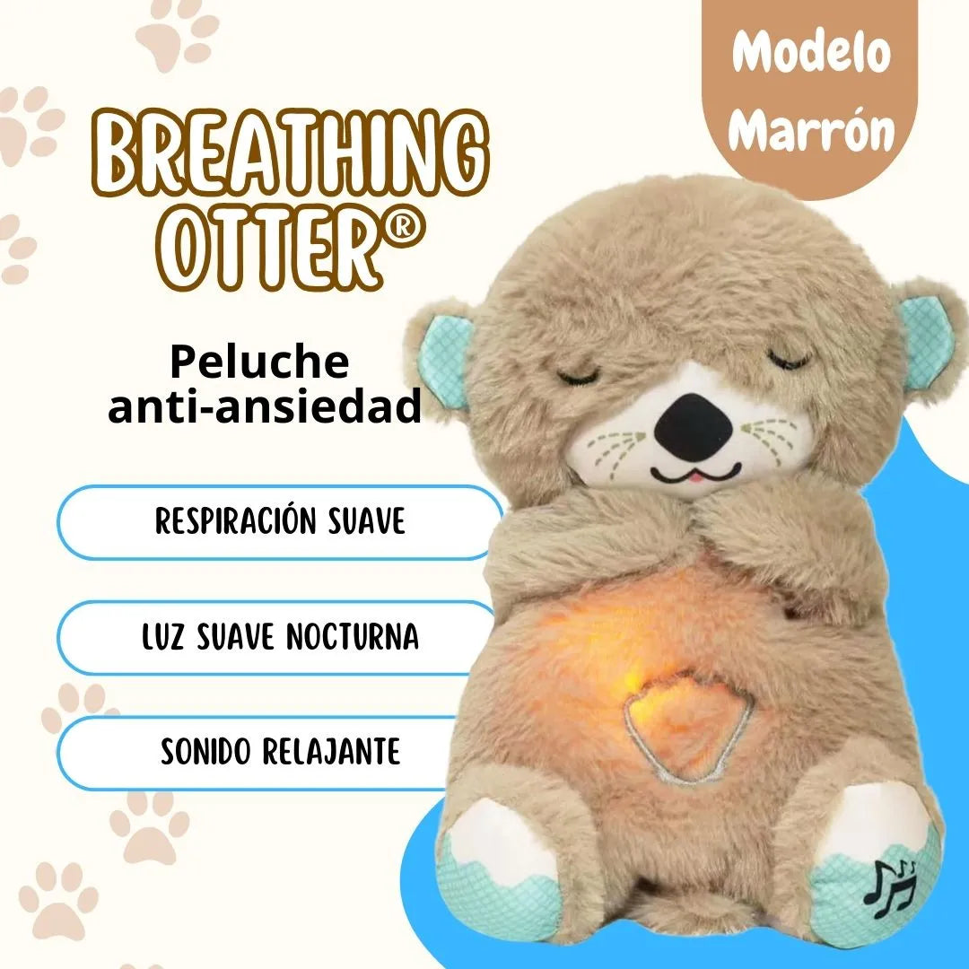 Breathing Otter® Peluche antiansiedad