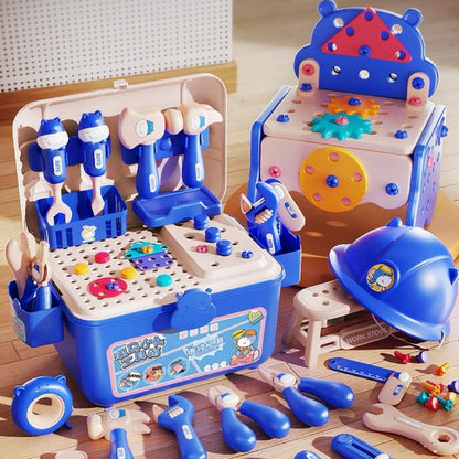 KidBuilder™ Set de Herramientas Montessori (92 Piezas)