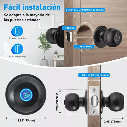 DigitLock™ Cerradura de puerta Biométrica