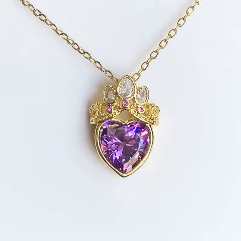 Collar Princesa Rapunzel + Tarjeta y Caja de Regalo