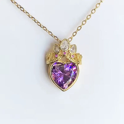 Collar Princesa Rapunzel + Tarjeta y Caja de Regalo