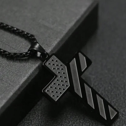 DarkFaith™ Collar Cruz de Protección -