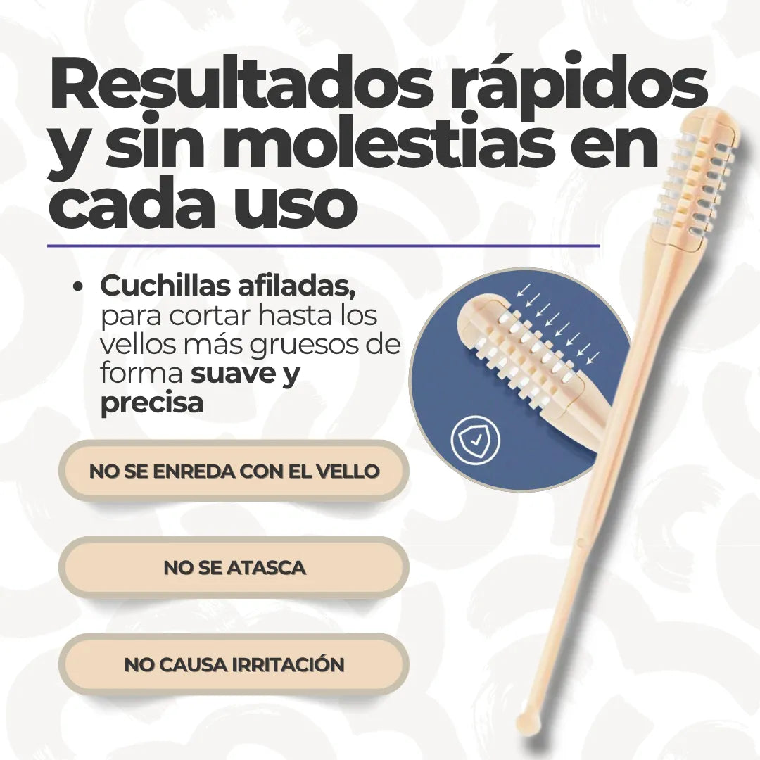 PureNose® Cortador de vello nasal x2 Unidades