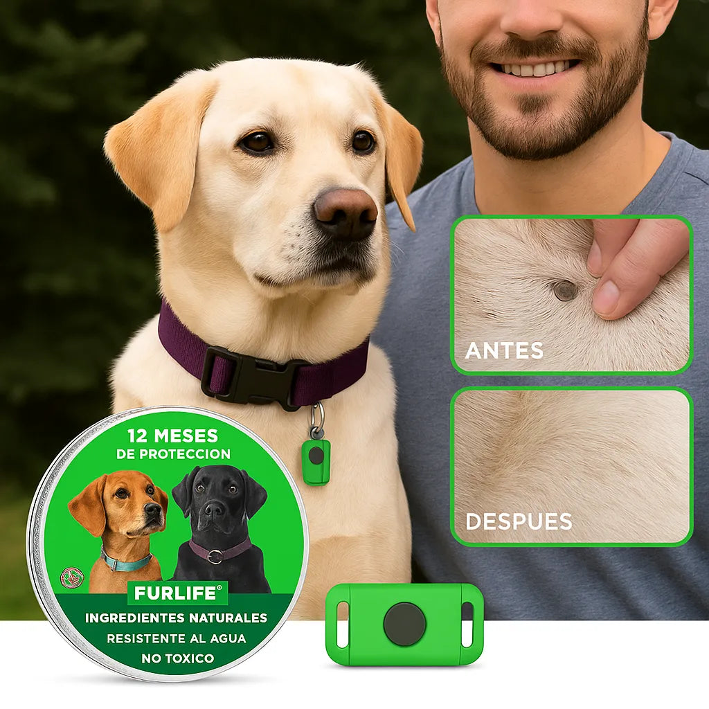 FurCare™ Eliminador Natural Antipulgas y garrapatas