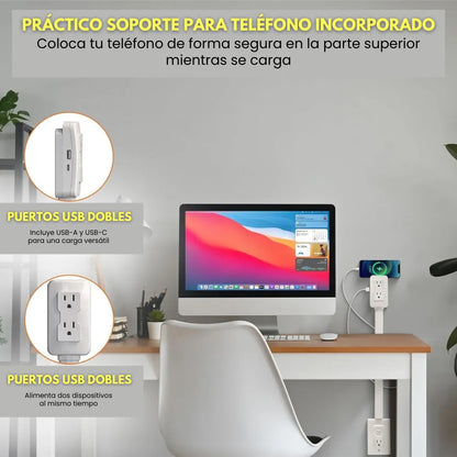 FlexiCharge™ Extensor Multi Toma Corriente