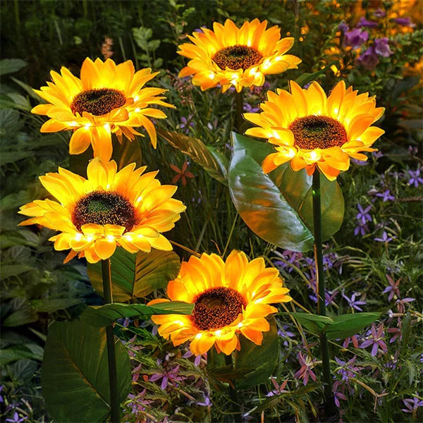 GardenGlow™ Faroles de Girasol para Jardín (2 Unidades)