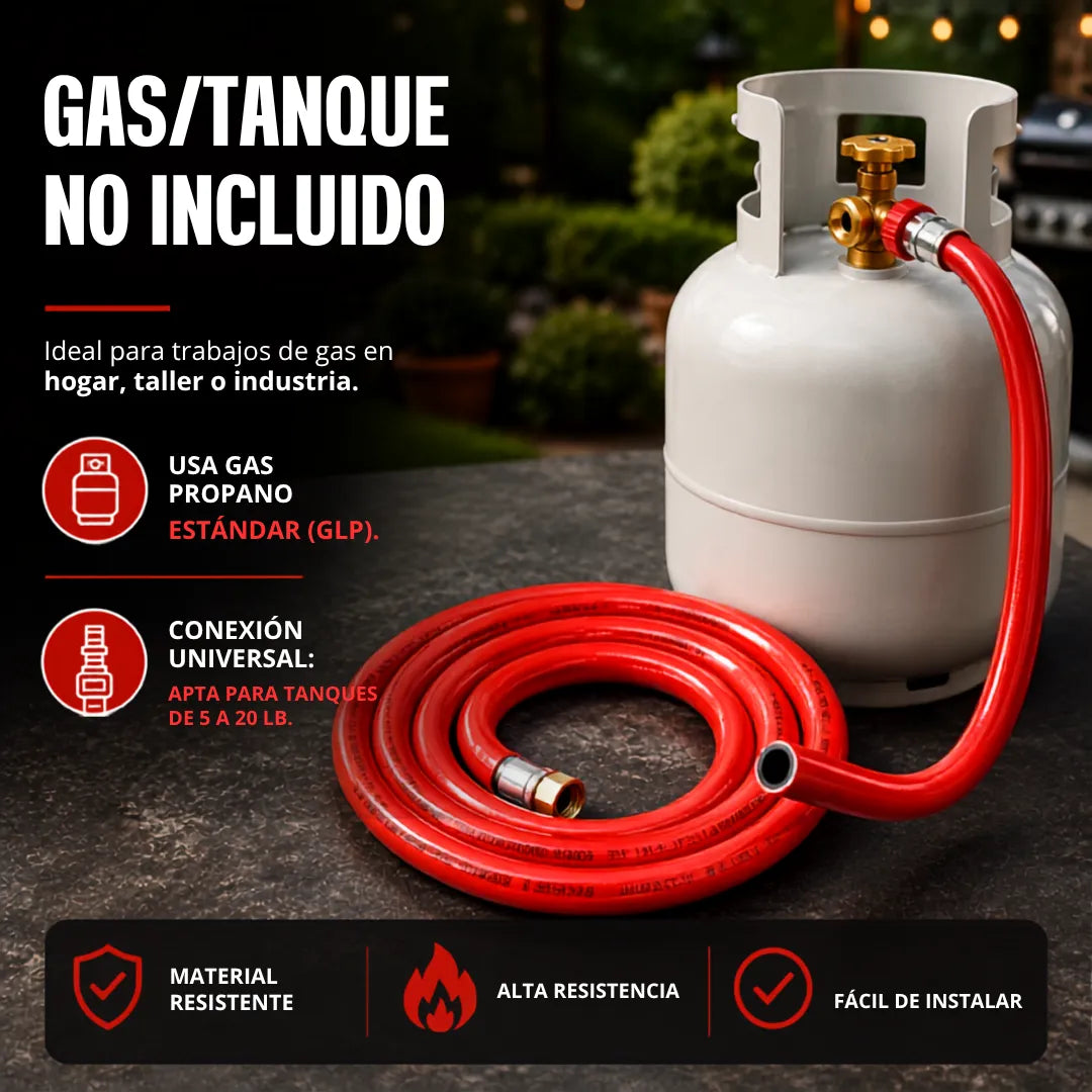 🔥FlamePro™ Soplete de Alta Potencia para Exteriores