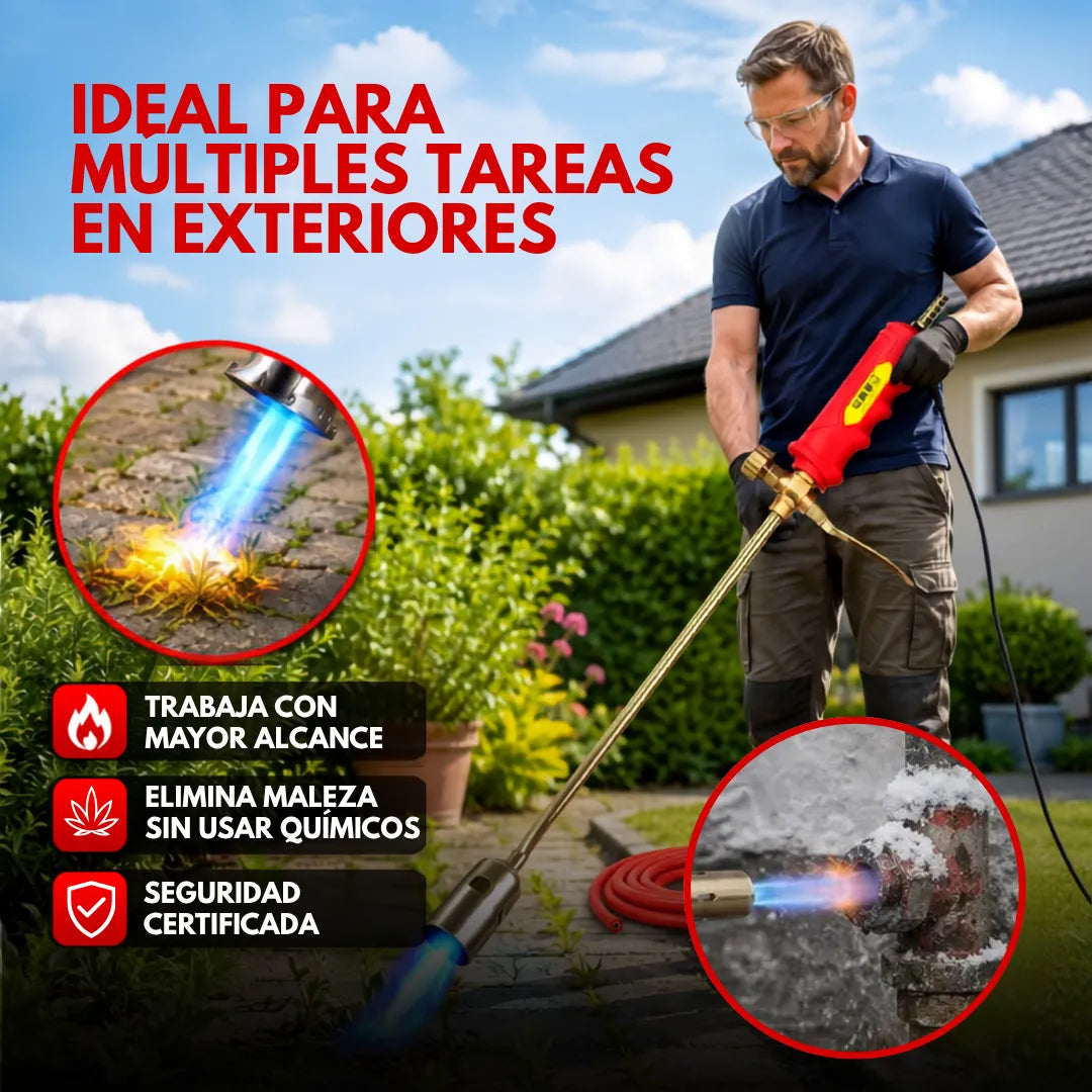 🔥FlamePro™ Soplete de Alta Potencia para Exteriores