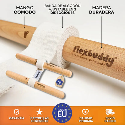 Flexbuddy™ - Implemento de estiramiento muscular