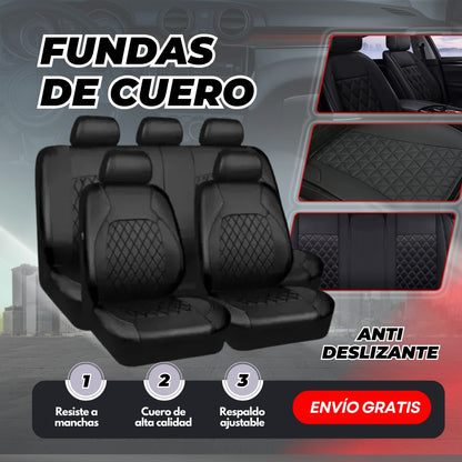 SET Fundas de cuero Antideslizantes