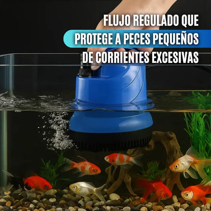 HydroSafe™ Bomba Limpiadora para Acuario