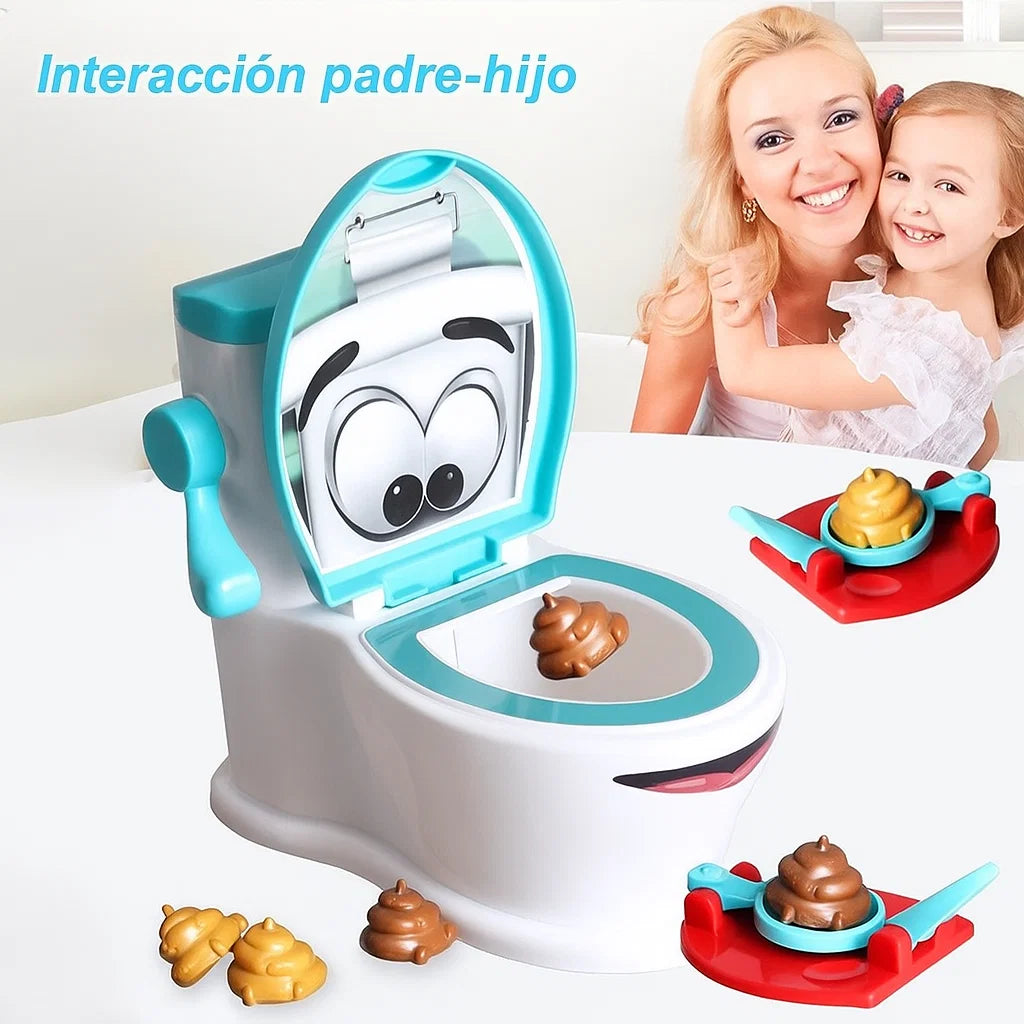 PoopShoots™ Juego de Inodoro con Catapulta