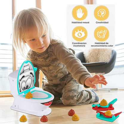 PoopShoots™ Juego de Inodoro con Catapulta