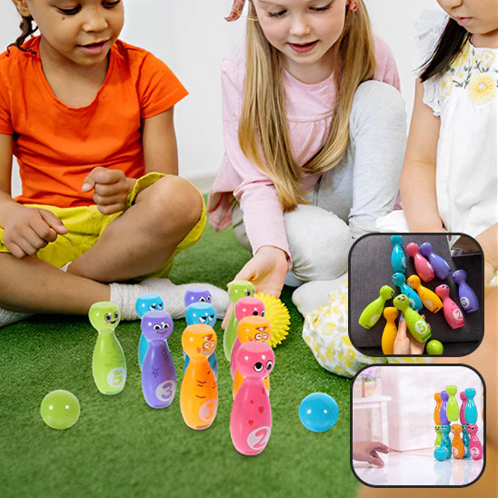 JoyBowl™ Juego de Bolos Coloridos
