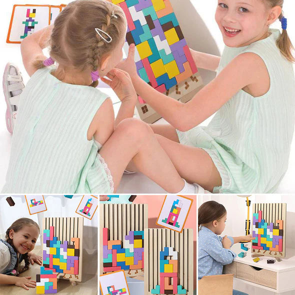 BrainStack™ Juguete Apilable Montessori