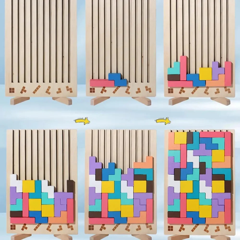 BrainStack™ Juguete Apilable Montessori