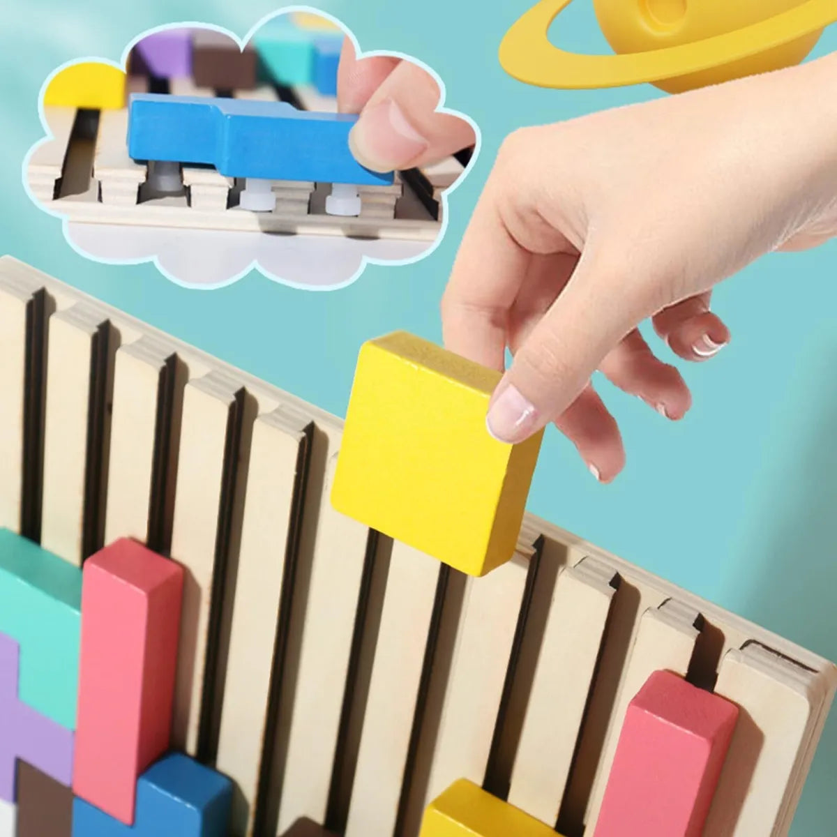 BrainStack™ Juguete Apilable Montessori