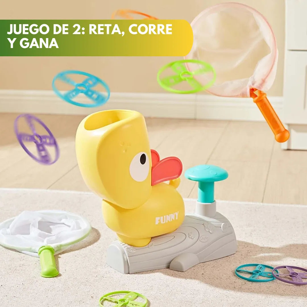 AeroCatch™ Lanzador de Discos Voladores para Niños