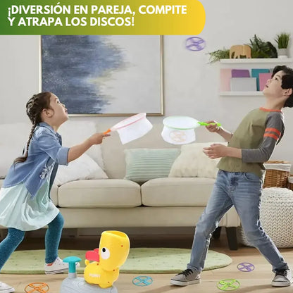 AeroCatch™ Lanzador de Discos Voladores para Niños