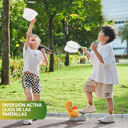 AeroCatch™ Lanzador de Discos Voladores para Niños