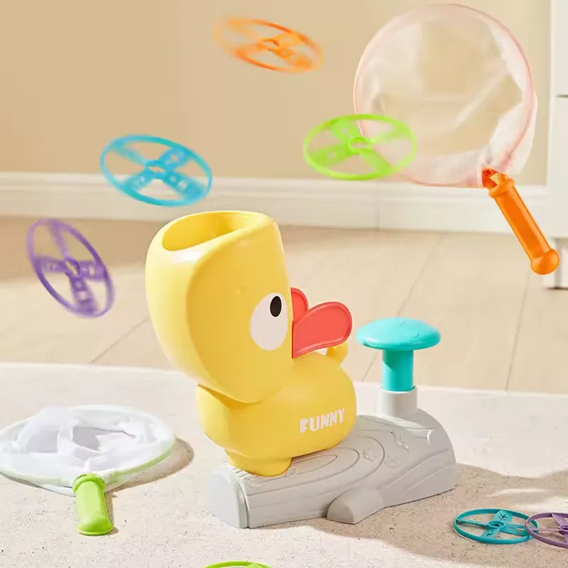 AeroCatch™ Lanzador de Discos Voladores para Niños