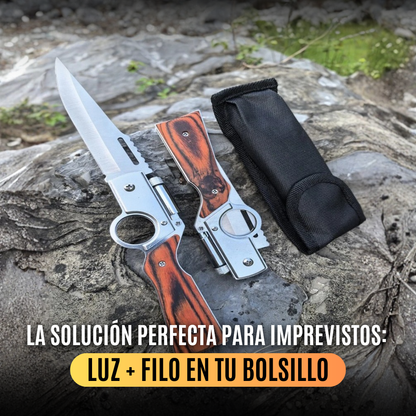 FlashEdge™ Navaja plegable con luz LED UPSELL
