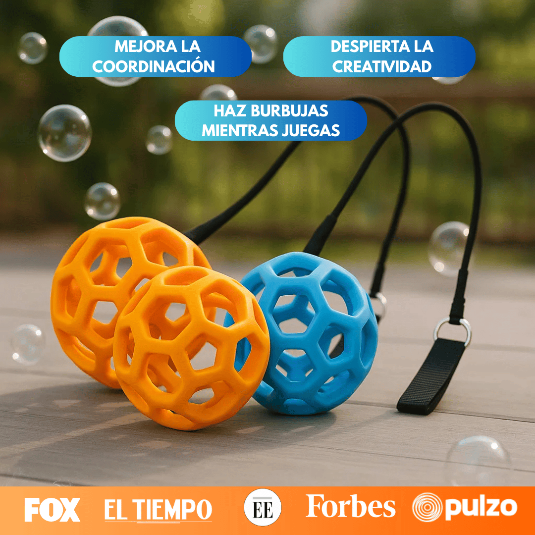 MagicBubble™ Juguete de Burbujas Giratorias
