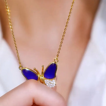 GlowFly Collar de Mariposa Mágico