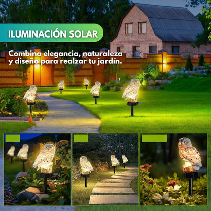 OwlGlow™ Lámpara decorativa con forma de búho  (2 unidades)
