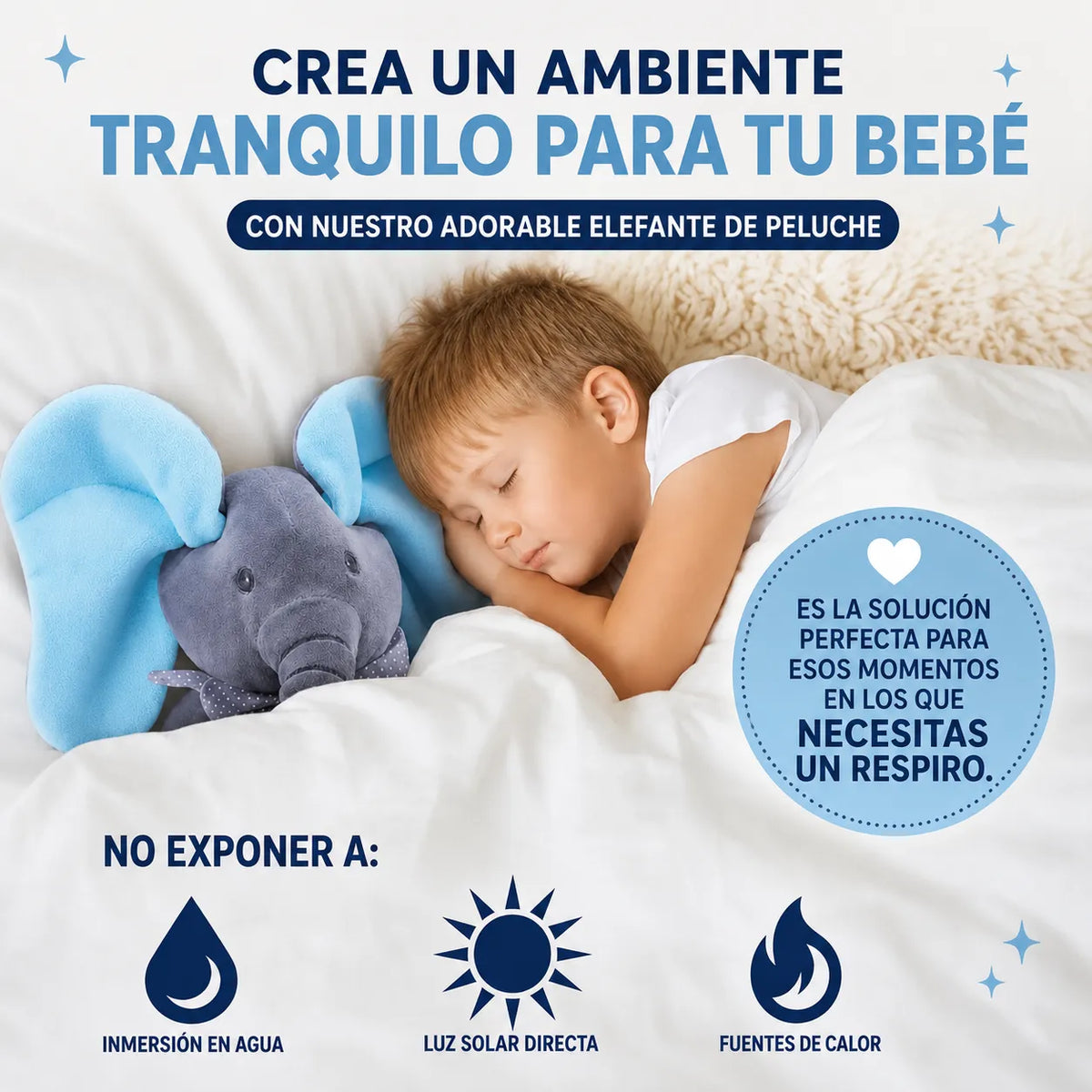 🐘 PeekABoo Elephant™ Peluche Interactivo con Movimiento🎵✨