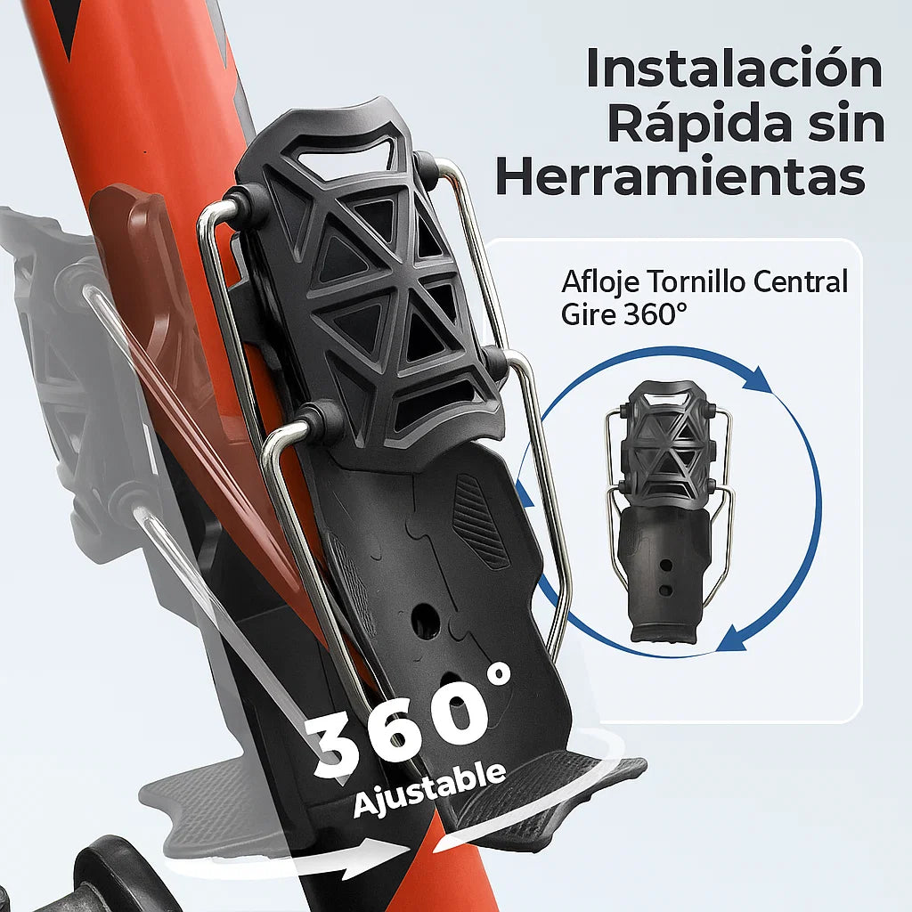 BottleFlow™ Porta Botellas Adaptable 360°