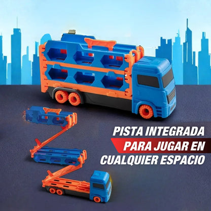 RaceTruck Camion de Carreras con Pista (incluye mini autos)