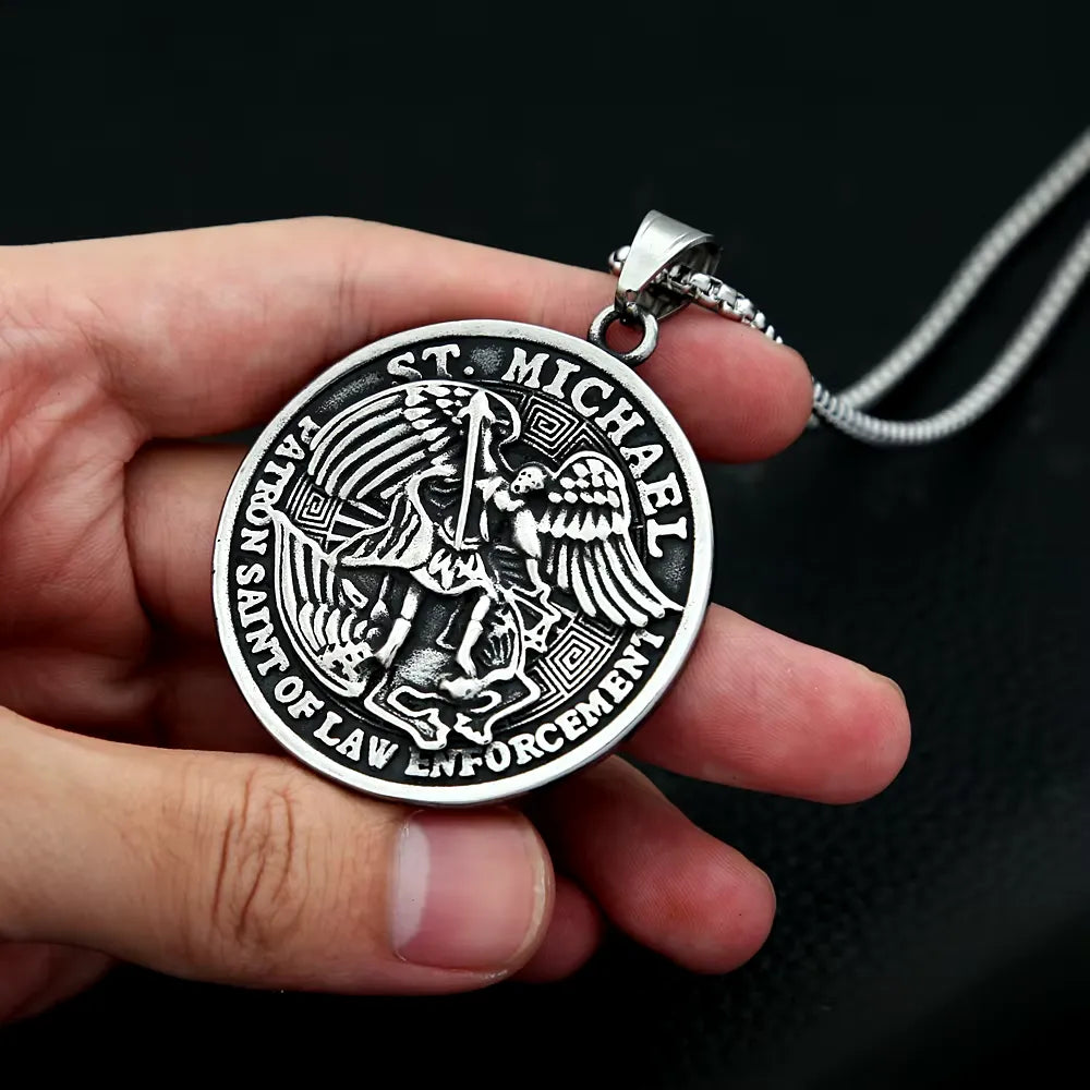 Colgante San Miguel Medalla Grande
