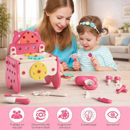 KidBuilder™ Set de Herramientas Montessori (92 Piezas) (Copia) UPSELL