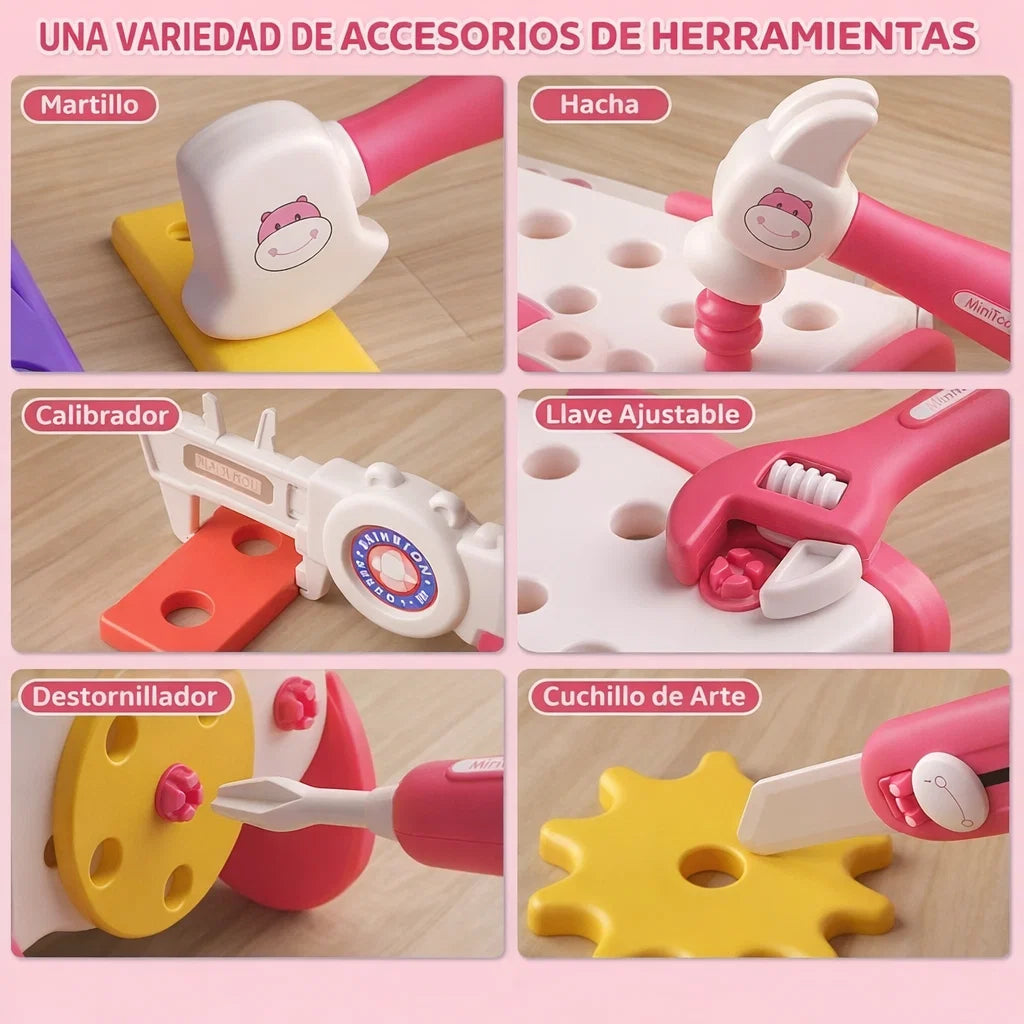 KidBuilder™ Set de Herramientas Montessori (92 Piezas) (Copia) UPSELL